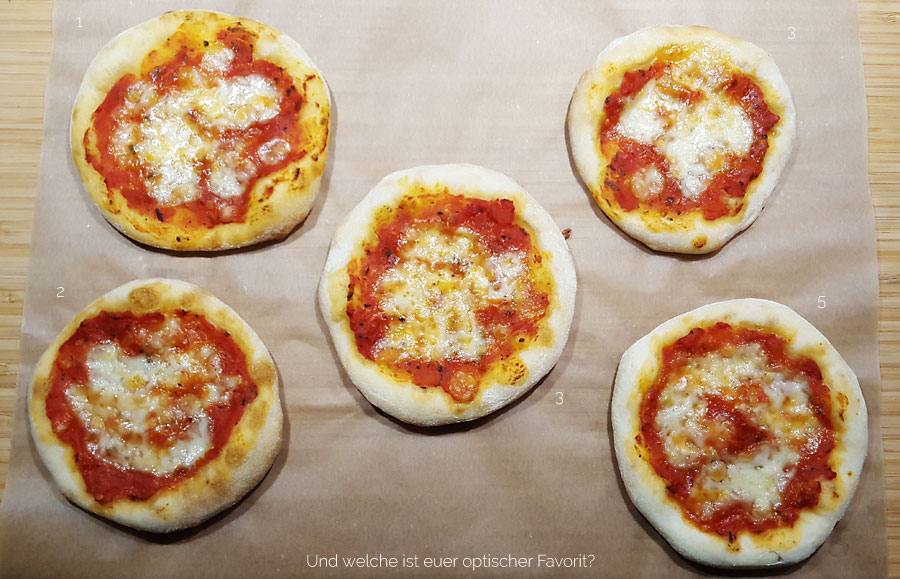 Auf dem Weg zu der perfekten Pizza (Teil IV) - Die richtige Mischung
